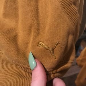 Mustard Puma Sweater